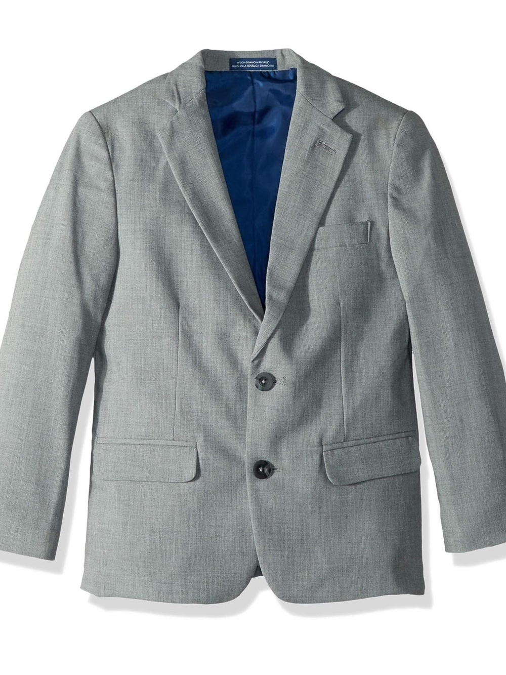 Izod Youth Boys Teen Grey Blazer Suit Jacket Sports Coat Size 14 L XL